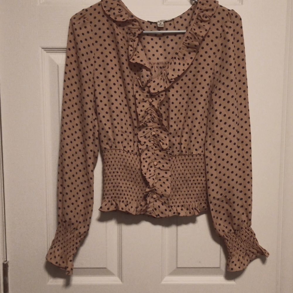 Polka-dot Blouse